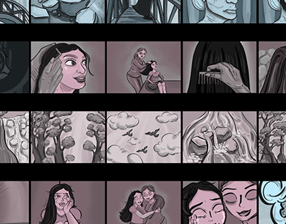 Echoes Of Love: A Storyboarding Project