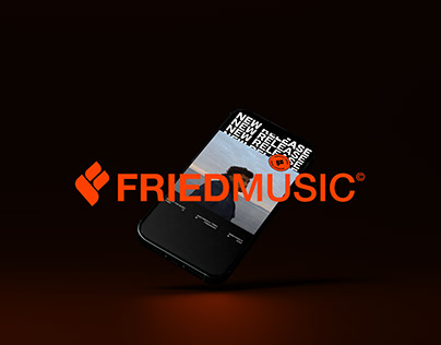 Fried Music branding