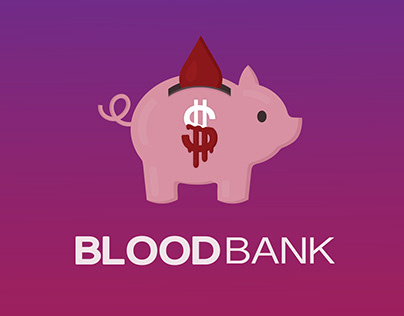 Blood Bank Logo - Inspired by Bon Iver music
