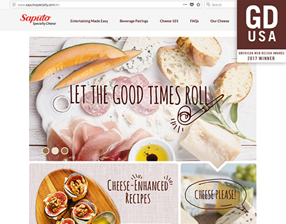 Saputo® Specialty Cheese Website