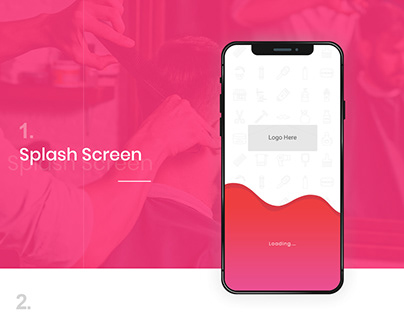 Salon Mobile app Design