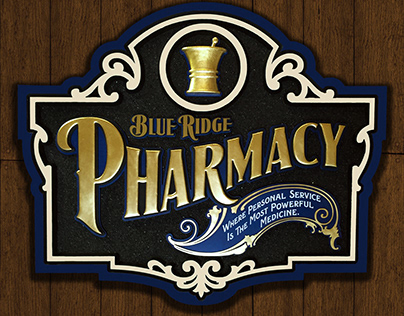 Blue Ridge Pharmacy Sign