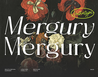 Mergury - Sans Serif Font