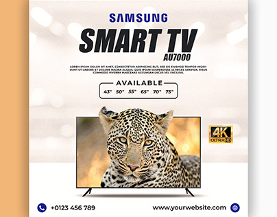 Samsung Smart Tv Banner