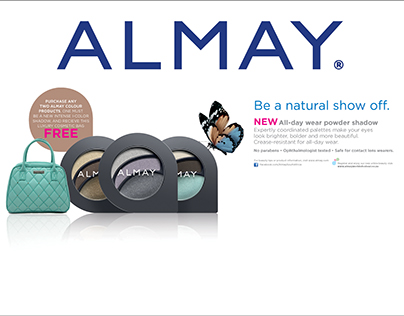 ALMAY in-store collateral