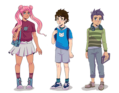 Teens - Character design