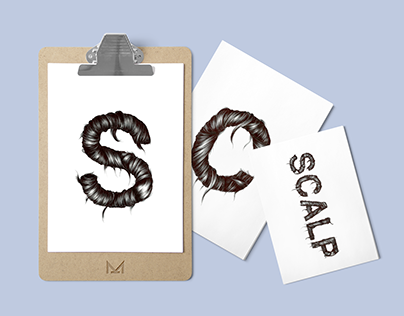 SCALP - Hair typography