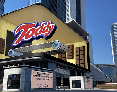 Video Mapping Toddy