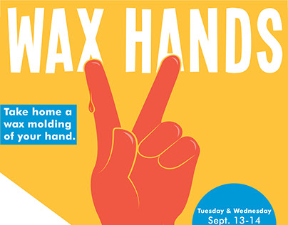 Wax Hands Event Poster