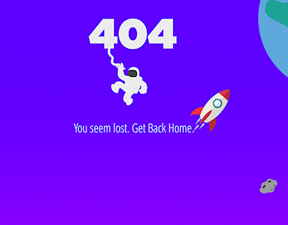 404 Not Found page mockup. #Challenge08