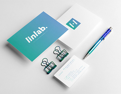 LINLAB - brand identity and website