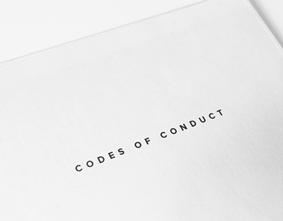 Codes of Conduct (Handout)