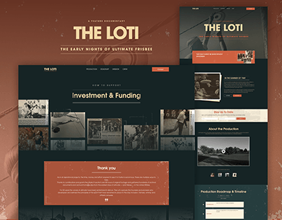 Project thumbnail - The Loti - Landing page