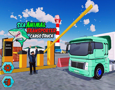 Sea Animal Truck Cargo UI