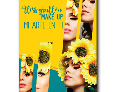 Campaña promocional Aless Grullón make up