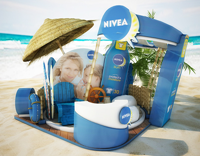 Nivea Summer Booth 2017