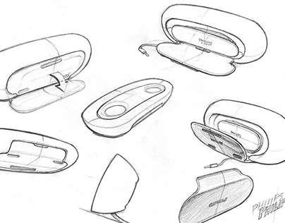 IDEATION SKETCHES - PHILIPS Portable Speakers