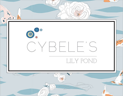 Cybele's Lily Pond Fabric Collection