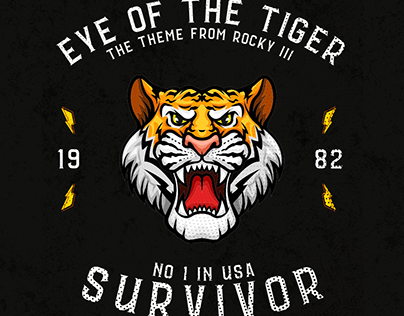 Scorpions-Eye of the Tiger Album Cover Remake