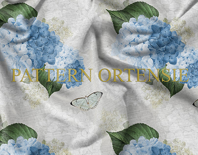 Pattern Ortensie