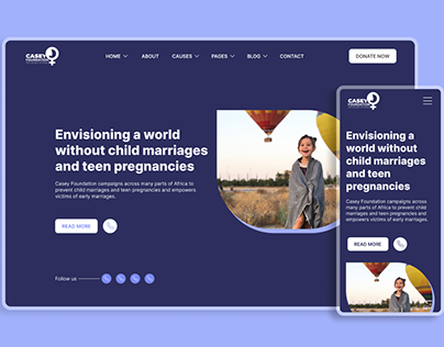 Casey Foundation - Website Redesign