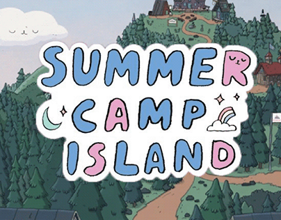 Summer Camp Island UX App Design
