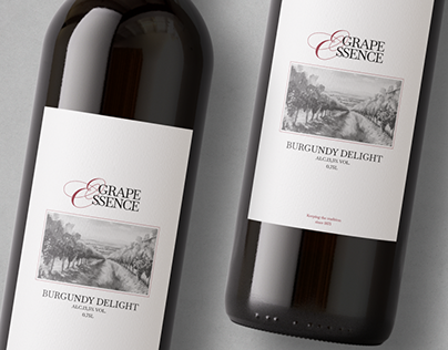 Wine Label Design — Grape Essence