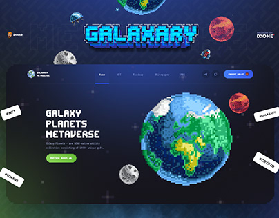 Galaxary Metaverse - NFT Tokens Pixel ART