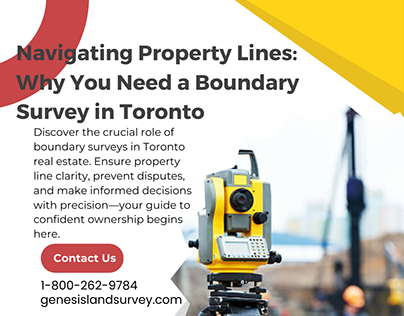 Boundary Survey in Toronto