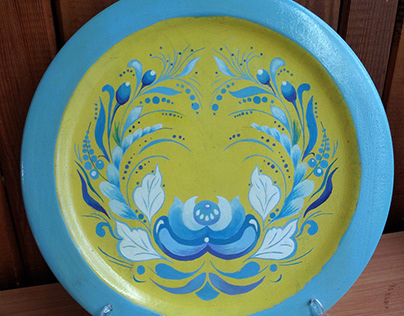 Decorative plate UKRAINIAN LIBERTY