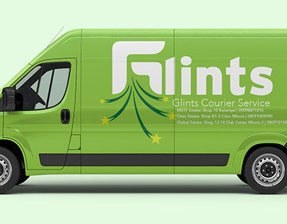 Glint Delivery Van Branding
