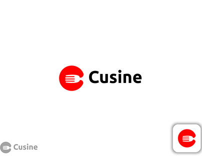 C letter minimal logo design| restaurant| dine out