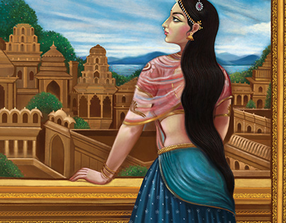 A cover illustration for Maithili