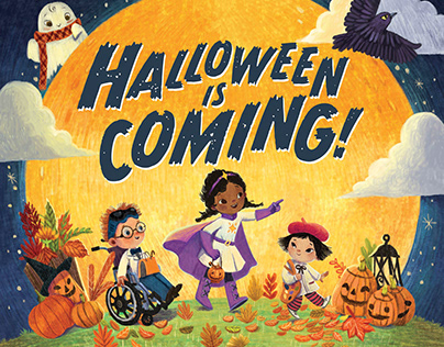 Halloween is Coming - Picture Book