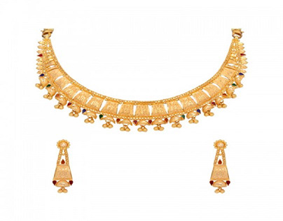 Perfect Bridal Wedding Gold Necklaces | PC Jeweller