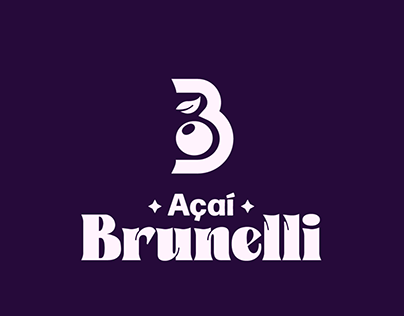 Identidade Visual - Açaí Brunelli