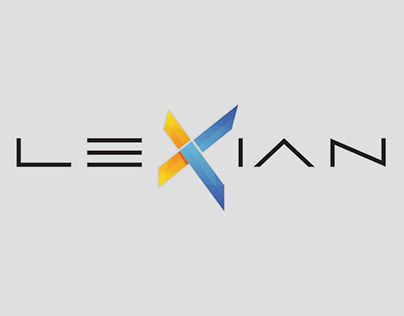 Lexian logo design