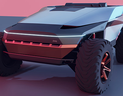Jeep 1x1 2040 From sketch to 3D