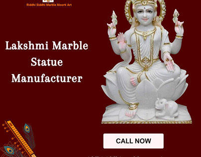 Lakshmi Marble Statue