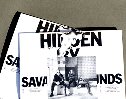 Vinyl Design for "Hidden by the night"