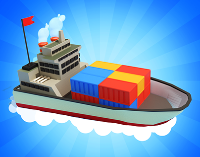Shipping Port Idle - Mobile Game
