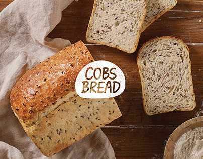 COBS Bread Brand Refresh + Campaign Artwork
