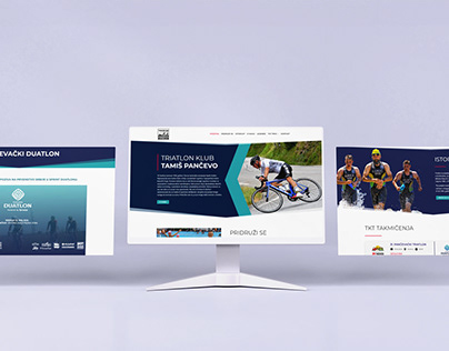 Triathlon Club Tamis Website Design
