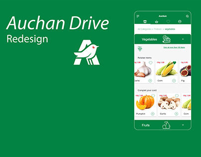 Auchan Redesign Mobile App
