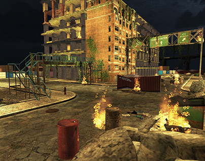 TPS Ghooting Game Environment / Zombie Shooting