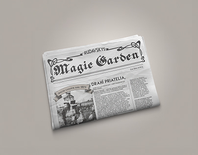 Rudavsky's Magic Garden Program Newspaper 2023