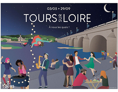 Affiche Tours sur Loire 2019