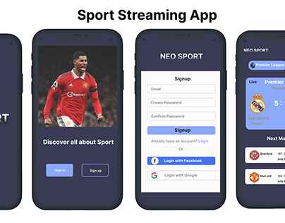 Sport Steaming App