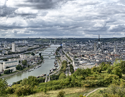 Rouen Panorama, Normandy