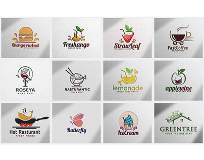 Best 13 Food And Restaurant Logo Design Template